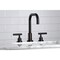 Kingston Brass FSC8935CML Manhattan Widespread Bathroom Faucet W/ Brass Pop-Up, Bronze FSC8935CML - alternate 5